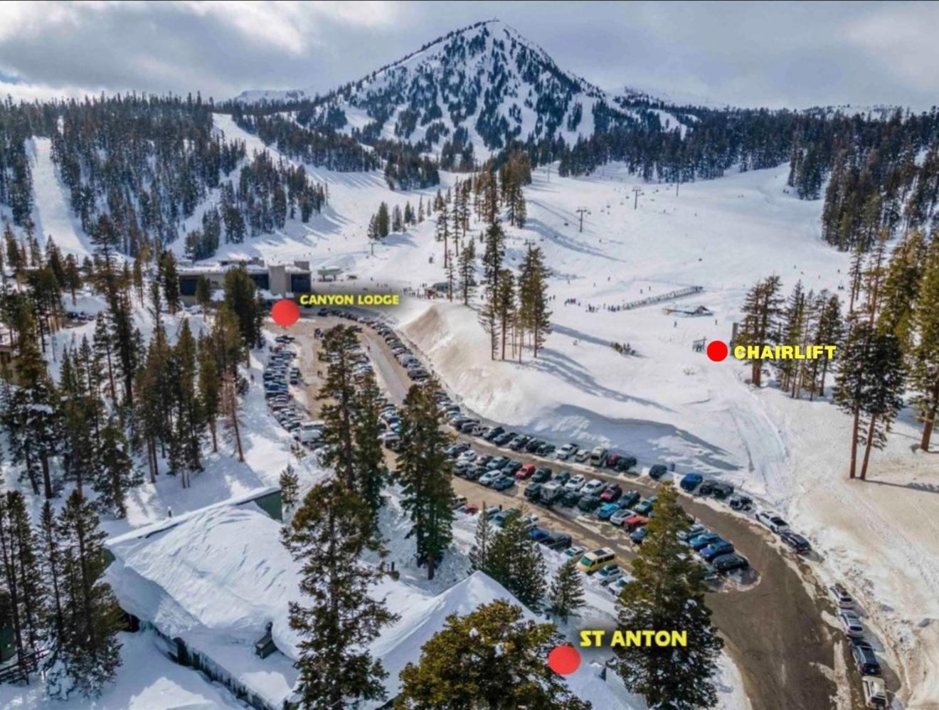 Fully Renovated! St Anton #17 Ski In Ski Out 1 Bedroom 1 Bathroom Condo! Sleeps Up To 4! Mammoth Lakes Exterior photo